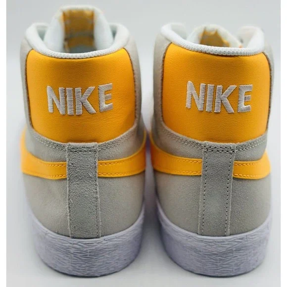 NEW Nike SB Zoom Blazer Mid Summit White Laser Orange 864349-110 Men's Multi - Picture 4 of 6